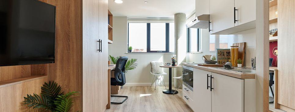 The benefits of studio living for Masters students