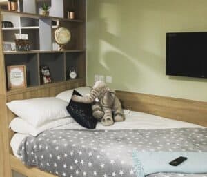 student flats southampton - show flat with the bedroom