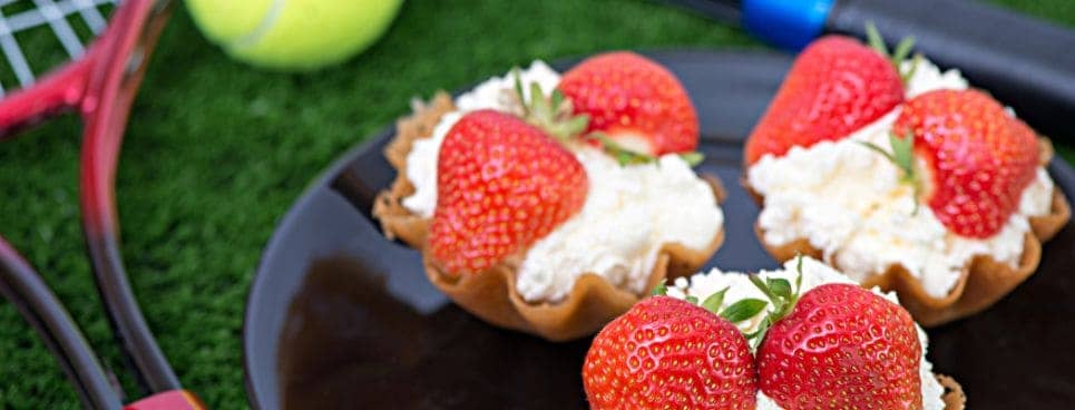 strawberries and cream