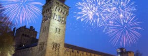 Cardiff-Castle-At-Night