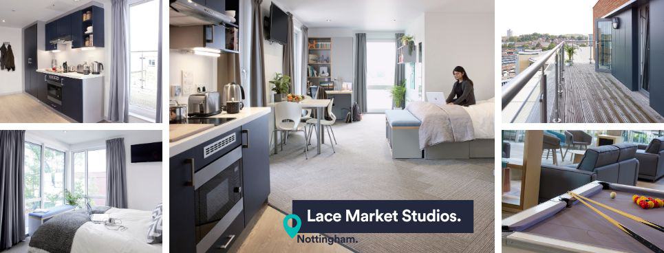 The benefits of studio living for Masters students Lace Market Studios