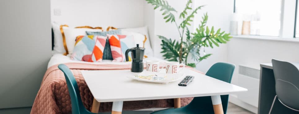 The benefits of studio living for Masters students