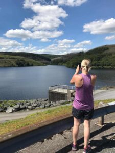 welsh reservoir - Helping me during the stress awareness month