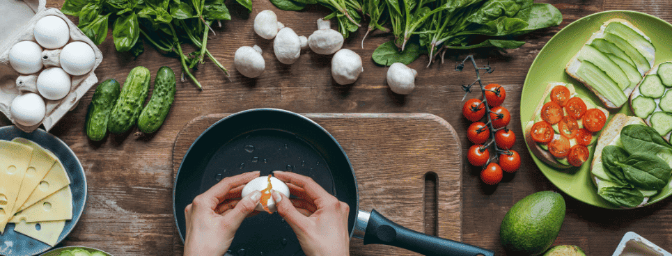 cooking together as students