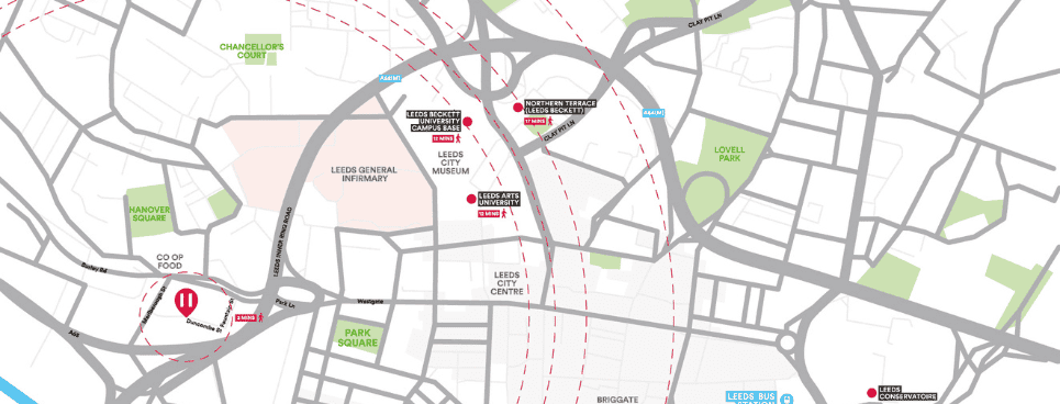 Why Leeds is the perfect city for Students | Exchange Court Host student studios